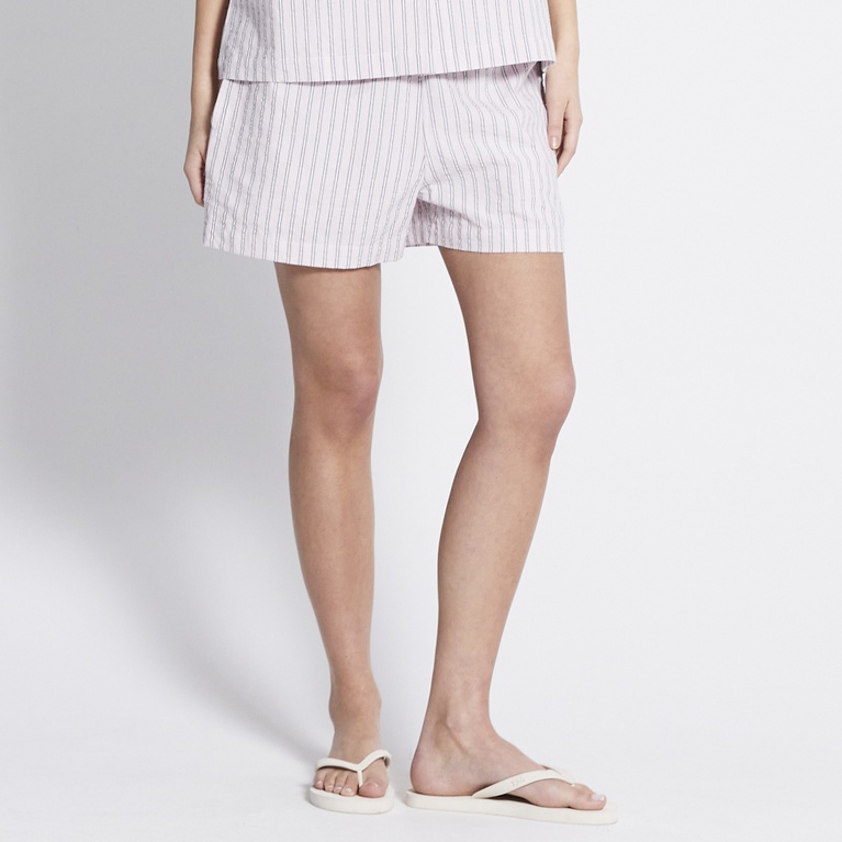 Crinkled shorts "Marte" Light Pink